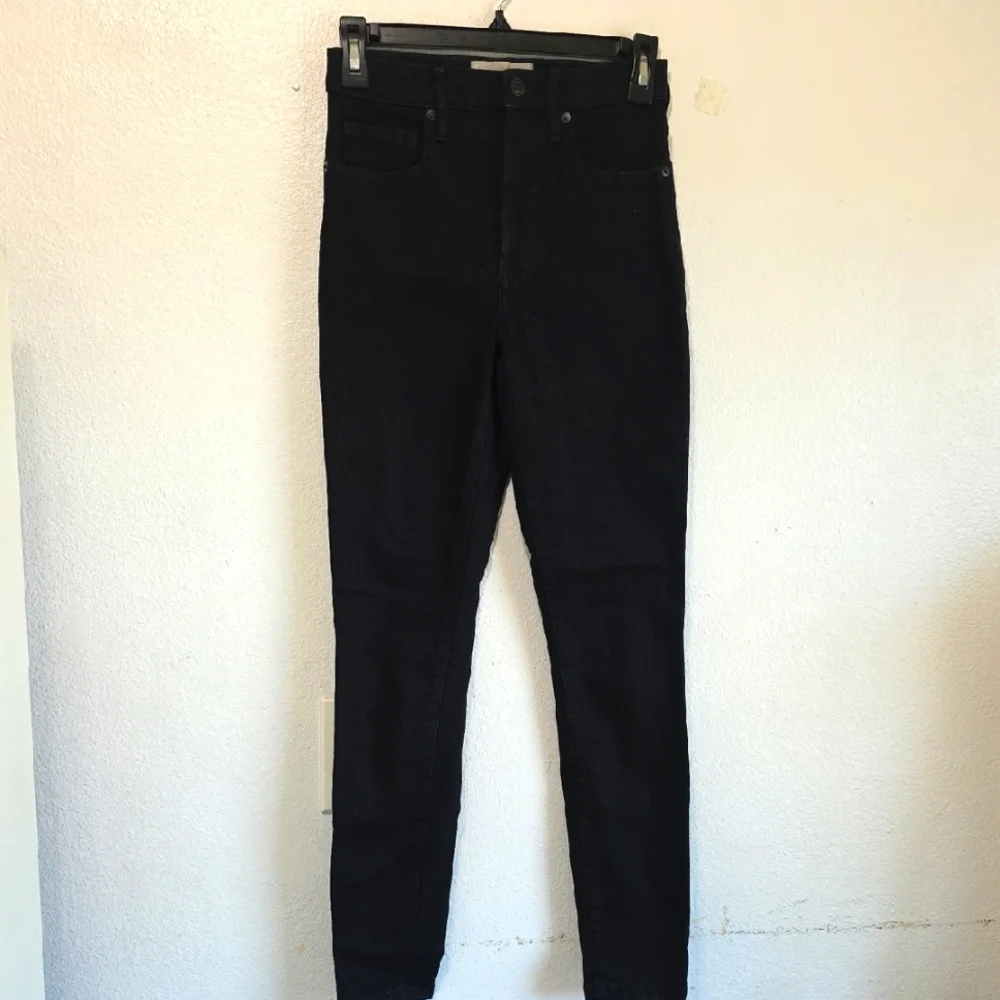 Everlane Women's Dark High Rise Skinny Jeans 26 Black